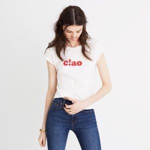 Madewell Ciao tee
